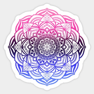 Omnisexual Pride Mandala Sticker